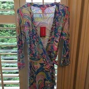 Lilly Pulitzer wrap dress
